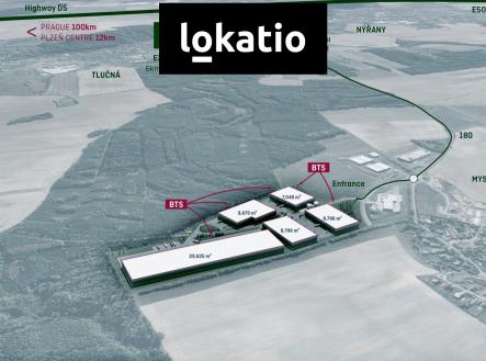 Pronájem - komerční objekt, sklad, 15 000 m²