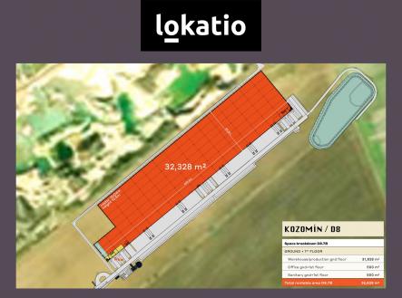 Pronájem komerčního objektu, sklad, 15 715 m²