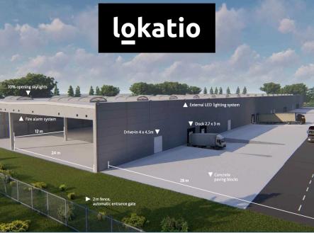 Pronájem - komerční objekt, sklad, 18 500 m²