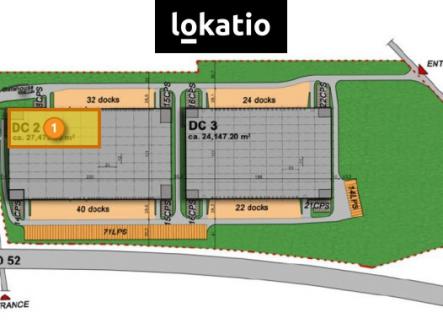 Pronájem - komerční objekt, sklad, 6 172 m²