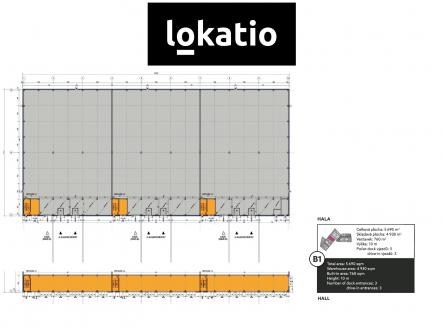 Pronájem - komerční objekt, sklad, 5 338 m²