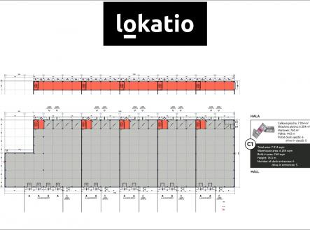 Pronájem - komerční objekt, sklad, 6 669 m²