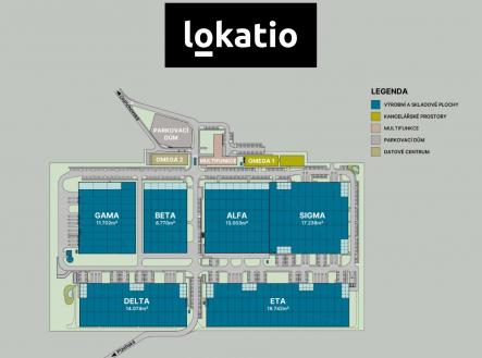 Pronájem - komerční objekt, sklad, 2 658 m²