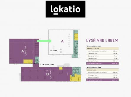 Pronájem - komerční objekt, sklad, 3 771 m²