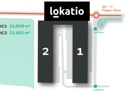 Pronájem - komerční objekt, sklad, 21 928 m²