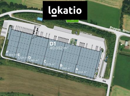 Pronájem komerčního objektu, sklad, 10 406 m²