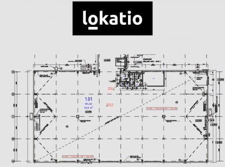 Pronájem - komerční objekt, sklad, 1 265 m²