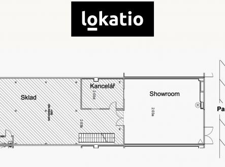 Pronájem - komerční objekt, sklad, 330 m²