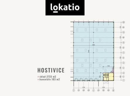 Pronájem - komerční objekt, sklad, 2 733 m²