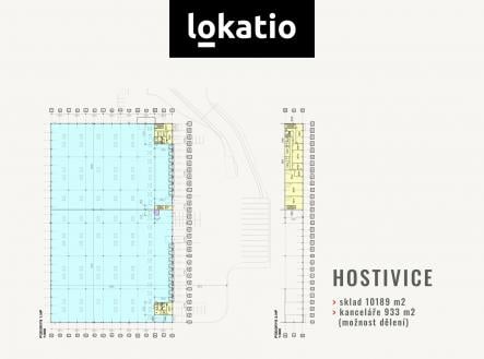 Pronájem - komerční objekt, sklad, 10 189 m²