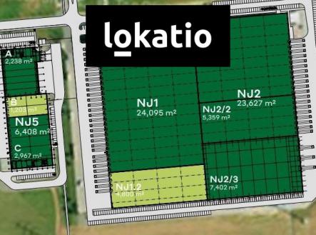 Pronájem - komerční objekt, sklad, 1 203 m²