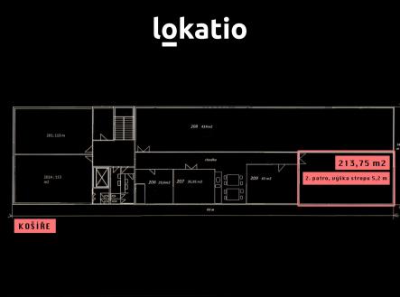 Pronájem - komerční objekt, sklad, 213 m²