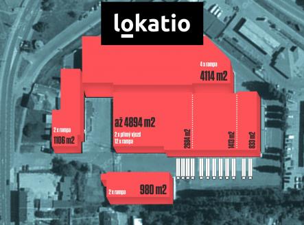 Pronájem komerčního objektu, sklad, 4 114 m²