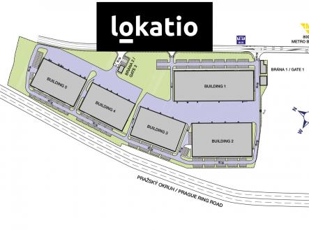Pronájem komerčního objektu, sklad, 529 m²