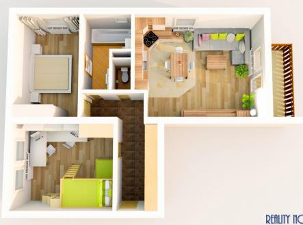 Prodej bytu, 3+kk, 81 m²