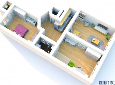 Prodej bytu, 3+kk, 78 m²