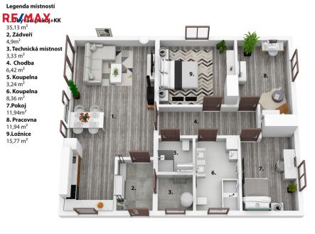 Prodej domu/vily, 104 m²