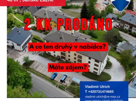 Prodej bytu, 2+kk, 44 m²