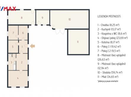 Prodej domu/vily, 81 m²