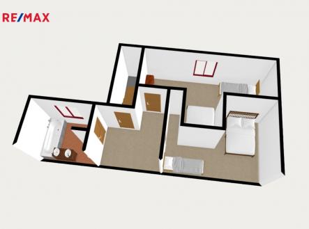 Pronájem bytu, 3+kk, 120 m²