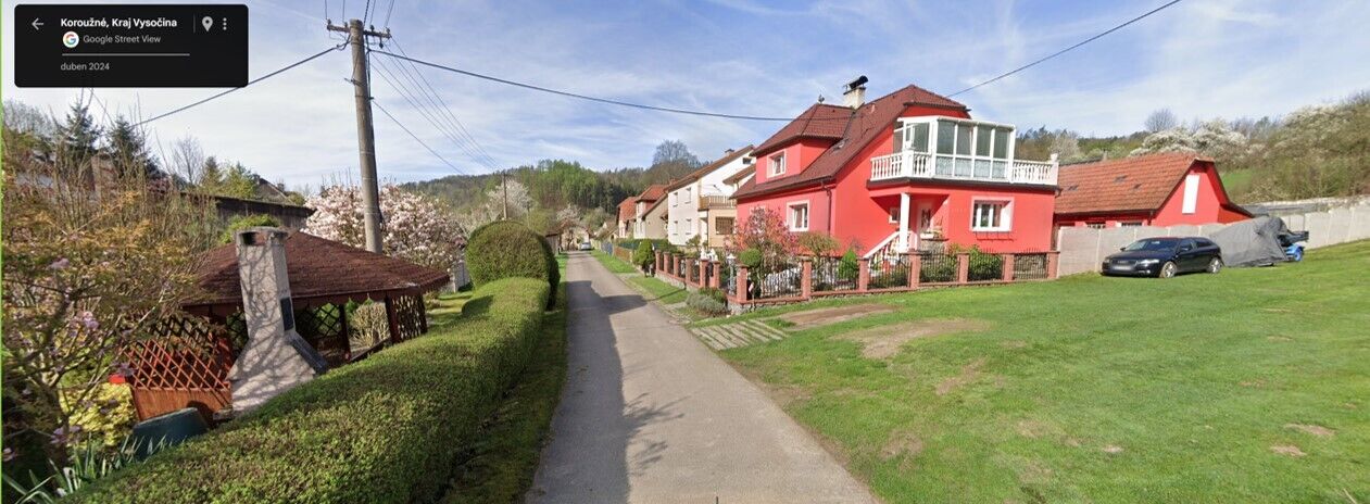 Prodej stavebního pozemku 1065m2 v obci Koroužné