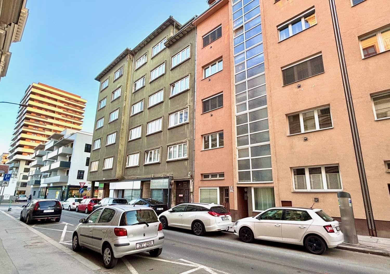 Pronájem bytu 1+kk v centru Brna u IBC, ul. Příční