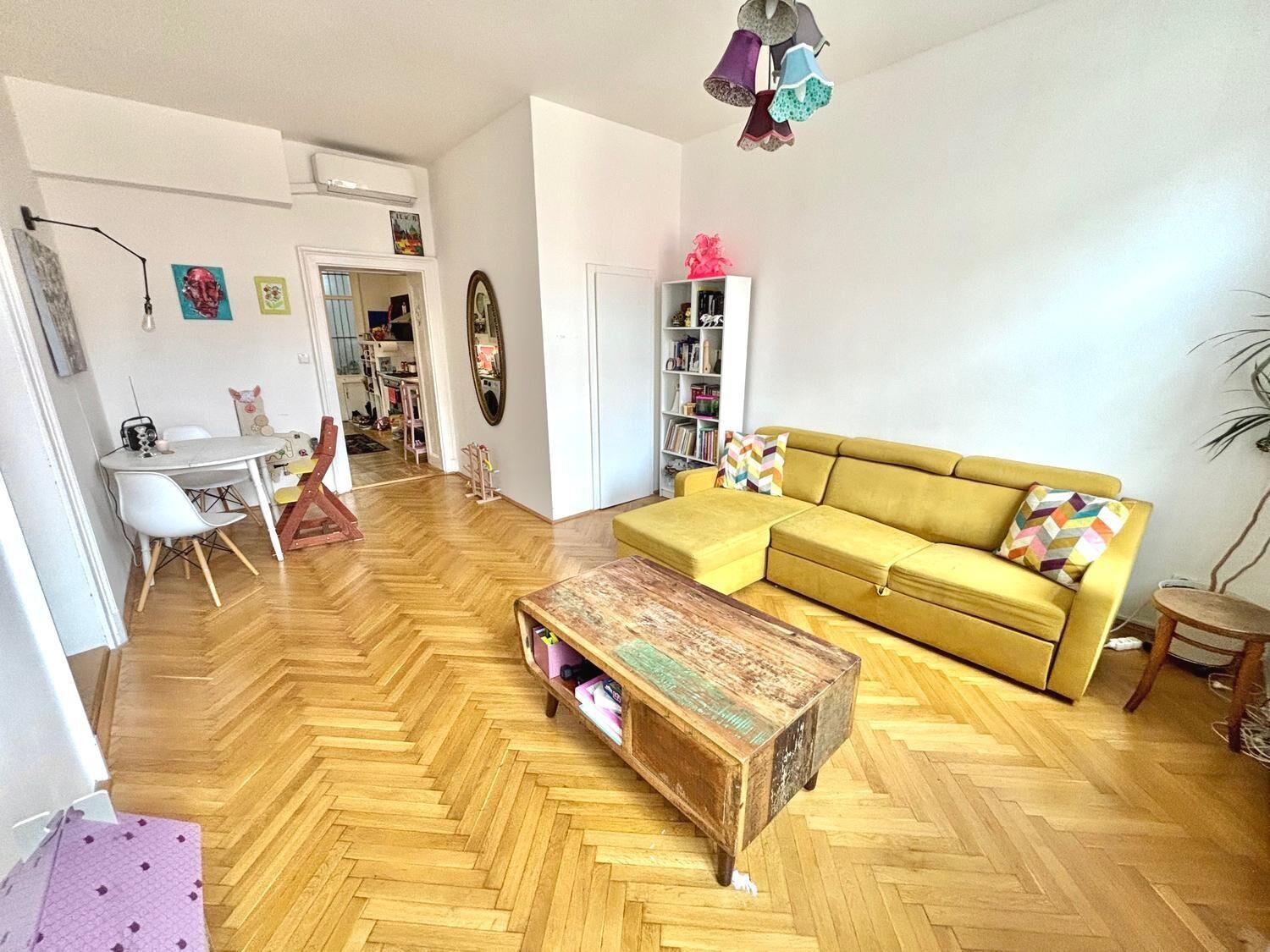 Pronájem částečně zařízeného bytu 2+1 v centru Brna, ul. Hybešova