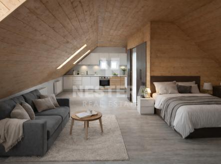 Pronájem bytu, atypický, 77 m²