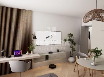 Prodej bytu, 2+kk, 46 m²