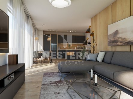 5+kk (135 m2) s rozlehlou zahradou 201 m2, dvěma garážovými stáními a třemi komorami na Praze 6