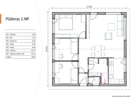 Prodej - dům/vila, 80 m²