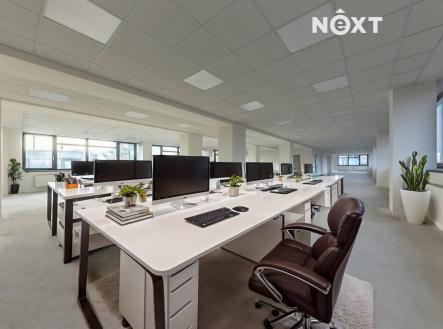 Pronájem kanceláře, 348 m²