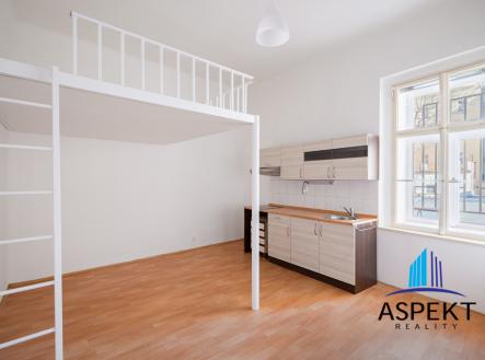 Pronájem bytu, 1+kk, 32 m²