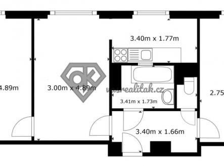 Prodej bytu, 3+kk, 64 m²