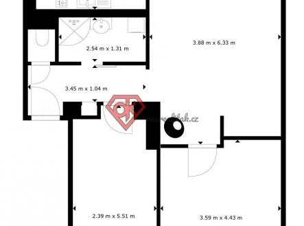 Prodej bytu, 3+kk, 71 m²