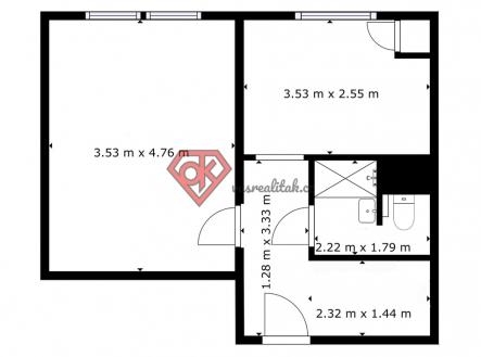 Prodej bytu, 1+1, 38 m²