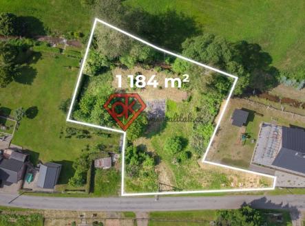 Prodej pozemku pro bydlení, 1 184 m²