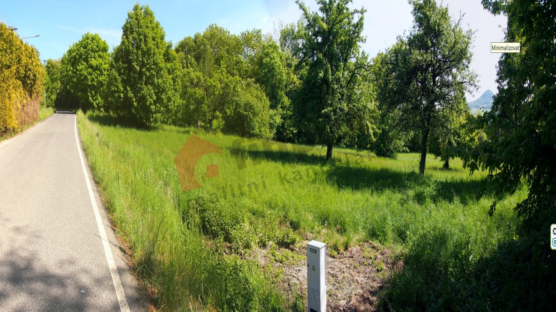 Prodej stavebního pozemku v obci Kolné na Českolipsku 4941 m²