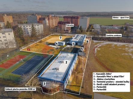 Pronájem komerčního objektu, sklad, 5 330 m²