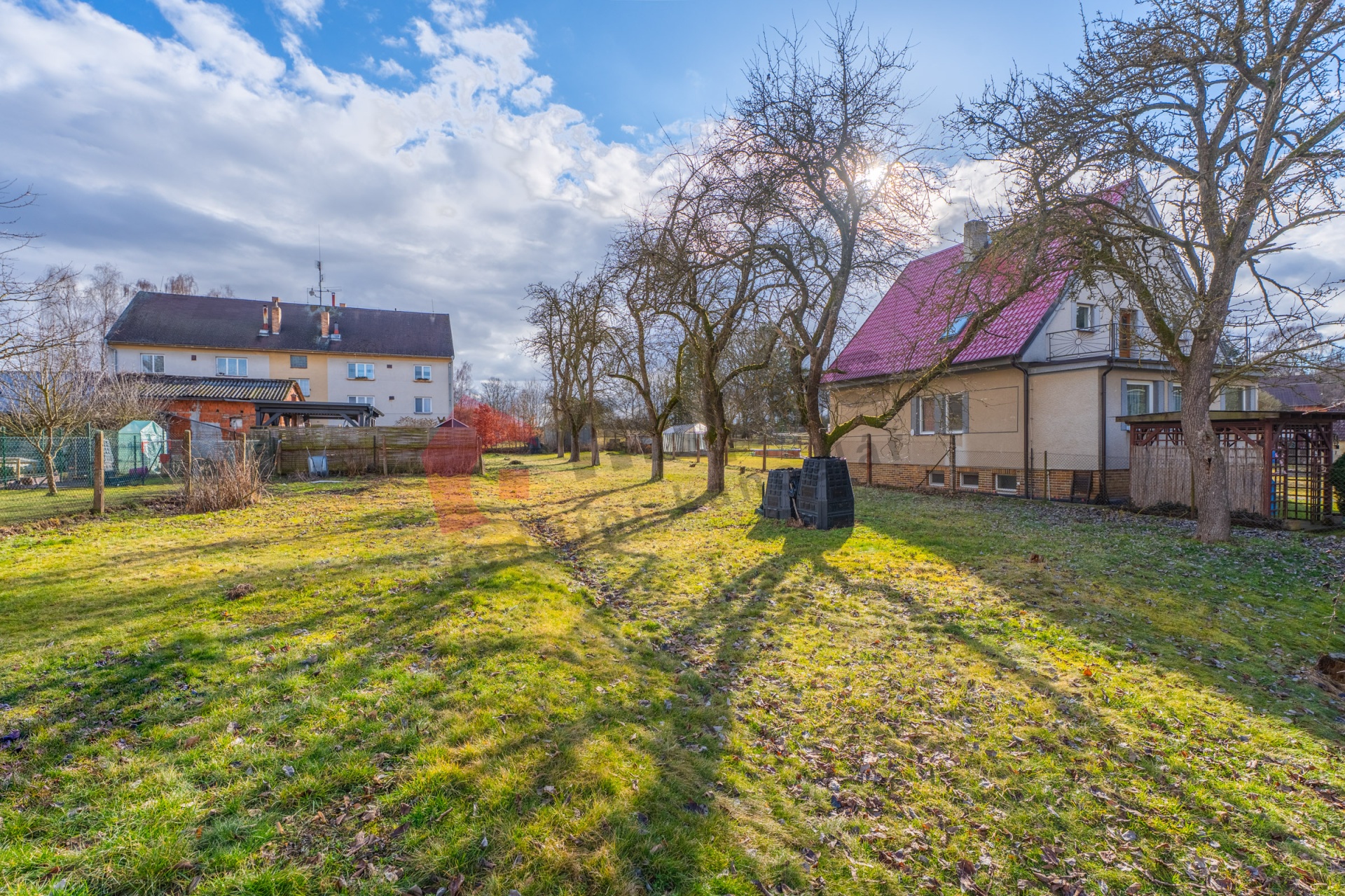 Stavební pozemek pro RD - 945 m2 - Maršov u Tábora