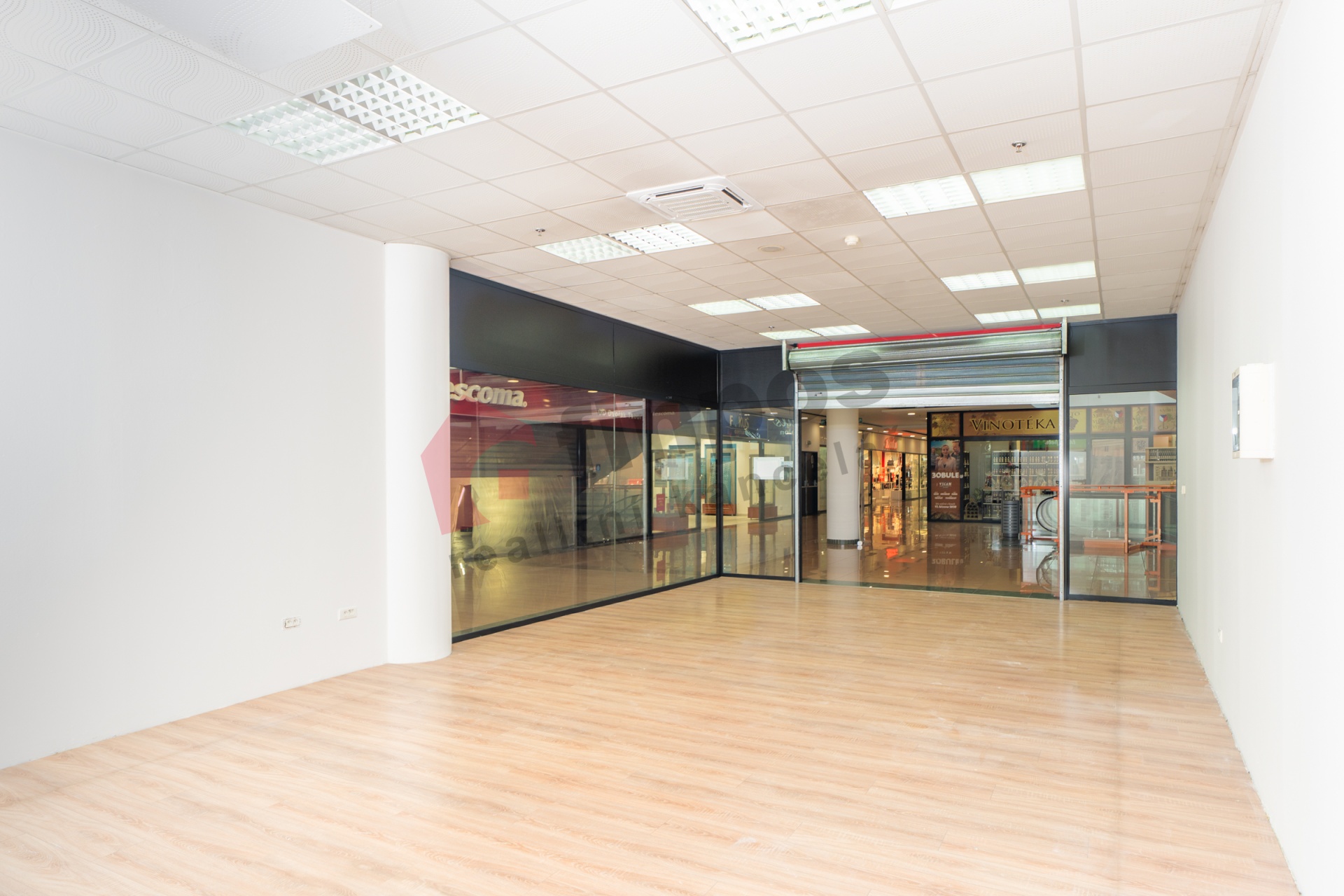 Obchodní prostory OD Dvořák 55 m2 v 1NP