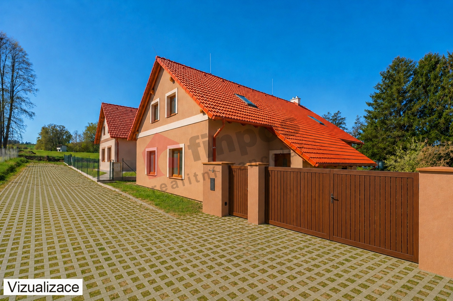 Novostavba - RD Načeradec 235 m2 s pozemkem 602 m2 - Načeradec - Olešná
