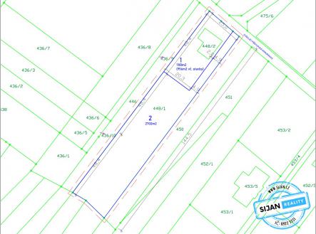 Prodej - pozemek pro bydlení, 2 702 m²