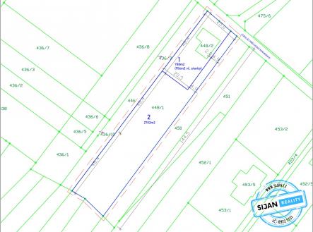 Prodej - pozemek pro bydlení, 2 702 m²