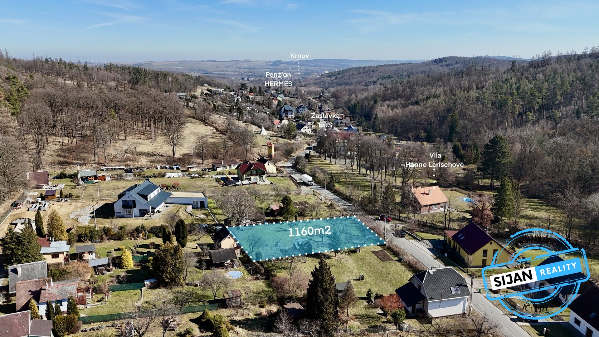 Rozloha stavebního pozemku Ježník