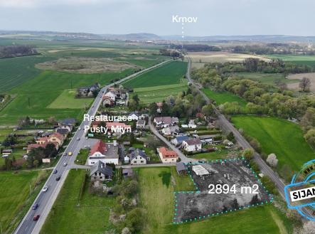 Prodej pozemku pro komerční výstavbu, 2 834 m²