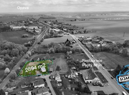 Prodej pozemku pro komerční výstavbu, 2 834 m²