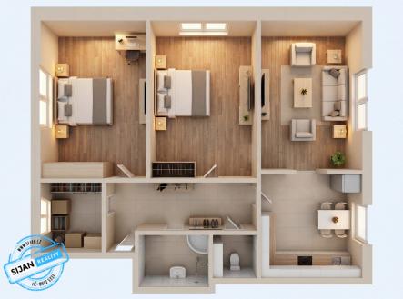 Prodej bytu, 6+kk, 77 m²