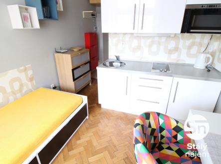 Pronájem bytu, 1+kk, 17 m² obrázek