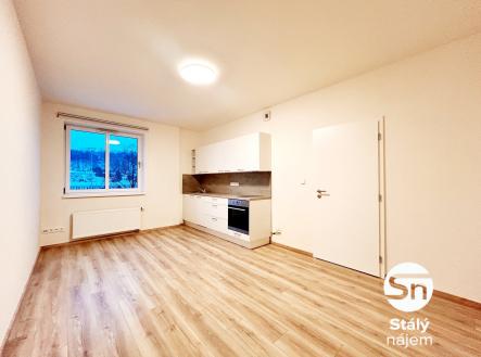 Pronájem bytu, 1+kk, 34 m²